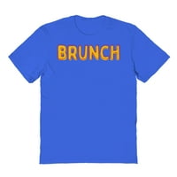 Brunch humor grafički mornarica Muška pamučna majica