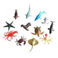 Setovi simulirani morski životinjski model morske životinjske igračke mini morski kreatrure model akvarij