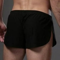 Muški kratki ruši muškarci donje rublje seksi hlače okrugle tričane hlače Početna Silky Muški kratke