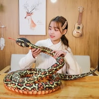 Dido simulacija punjena Python dječja igračka plišana životinjska zmija igračka kućni ukras poklon za