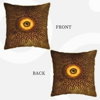 Velvet Dekorativni jastuk za bacanje na poklopci set 2, meka kvadratni jastuk s nevidljivim zatvaračem