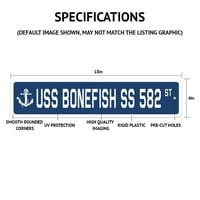 Prijavi se SSN-Mosley de In. A- Street znak - USS Mosley DE 321