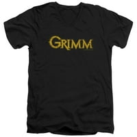 Grimm Gold Logo Muške majice V-izrez