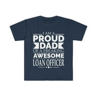 Ponosan tata fenomenalnog kreditnog službenika unise majica S-3XL Očev dan