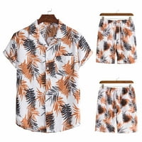 Mchoice Hawaian majice za muškarce, casual tropsko ljeto dugme dolje cvjetno tiskane majice kratkih