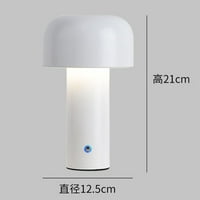 Lampa za stolu gljiva punjiva spavaća soba USB stol dodir noćno svjetlo