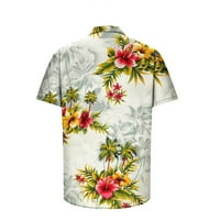 Muška majica 3D ne pozicioniranje Havajska majica kratkih rukava kratkih rukava na plaži Majica Top