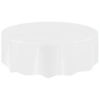 Xiuh Veliki kružni pokrivač za kružni stol obrišite čistu partijsku stolnjak pokriva BK stol krpa crna