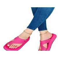 Dame Thong sandala platforma Flip Flops Ljetne ravne sandale Ženske modne papuče Ženska plaža Kliznici