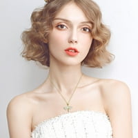 Ogrlice za žene moda izvrsna bijela analogna opal ženski privjesak ogrlica nakit zaljubljeni