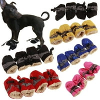 Taize Set Pet Dog Puppy Neklizajući meke cipele pokriva obuću za kišu za dom