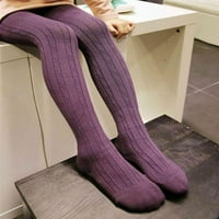 Dječja dječja dječja djevojaka Zimske tople tajice Čarape pantyhose hlače čarape 0-6t