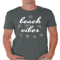Newkward Styles plaža Vibes muške košulje Havajske majice Vacay mod majica Summer Odmor Majica Muška