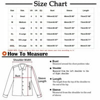 Teretna jakna za ženske kapuljače od tiskanih zip džepa dugačak dugi dulci kardigans siva veličina m