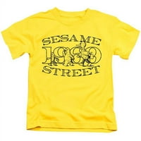 Trevco SST273-KT-sezamova ulica i prijatelj šetnje majica s kratkim rukavima, žuta - velika 7