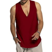 Muški pumpnik bez rukava na vrhu majica Sportska teretana Fitness Bodybuilding Bluza