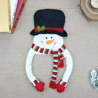 Snowman Božićno stablo sa šeširom za šljij za božićni odmor Zimske kuće Conderandy Party Dekorativni