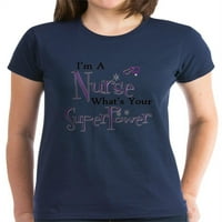 Cafepress - Super medicinska sestra kopija majica - Ženska tamna majica