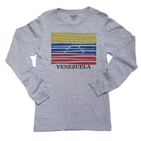 Venezuela Baseball Classic - Svjetski vintage šišmiši za zastavu Girl majica s dugim rukavima