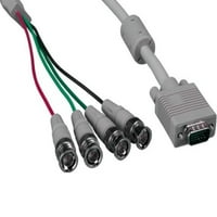 Kablovi i adapteri; 6ft VGA HD muški do 4-BNC muški monitor kabel sa feritama