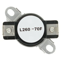 Sušilica visoko granična termostatska zamjena za Frigidaire AEQ6000CE - kompatibilan sa sigurnosnim termostatom