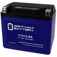 YTX12-BS litijumska zamjenska baterija kompatibilna sa PIAGGIO-VESPA GTV 10-16