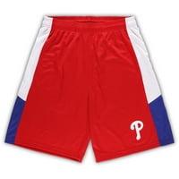 Muška crvena Filadelfija Phillies Big & Visoki timskih kratkih hlača