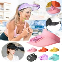 Moocrvic Kišobran šešir USB punjenje hlađenje šešira za šešice za muškarce, kašike za muškarce, šešire