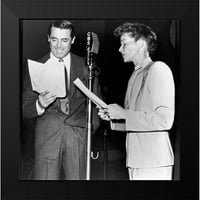 Hollywood Photo Archive crni moderni uokvireni muzej umjetnički print pod nazivom - Cary Grant Publiciteta