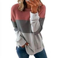 Ženska košulja s dugim rukavima sa dugim rukavima Loseg Baggy Pocket Pulover Top Jesenske košulje za