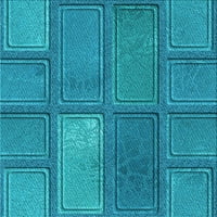 Ahgly Company u zatvorenom kvadratu uzorak plave oči Plave prostirke područja, 8 'kvadrat