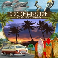 Oceanside, California, Montaža sa kamperskom kombijem