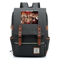 Bzdaisy kvadratni ruksak s dizajnom kopča - toaletni uzorak Hanako-Kun - drži 15 '' laptop unise za