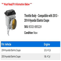 Tijelo za gas - kompatibilan sa - Hyundai Elantra Coupe