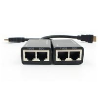 Za Extender do RJ CAT5E pretvarač LAN Ethernet mrežni repetitor adaptera 1080p kabel R1