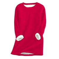 Floleo ženski vrhovi bluza za uklanjanje bluza modni ženski povremeni orez dugih rukava s dugim rukavima