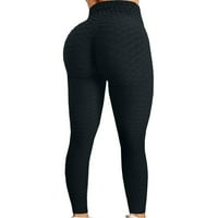 Dadaria gamaše za žene plus veličine Bubble Bubble Hip Vežbanje fitness trčanje visokih struka joga hlače b xxl, žensko
