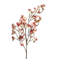 ZTTD veštački trešnje breskve cvjetovi svilenog cvijeća kućna zabava cvjetni dekor
