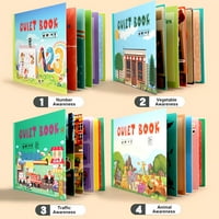 Papir mirna knjiga Vodootporni roditelj-dijete interaktivni edukativni dodir Razvoj paste knjige unutarnji