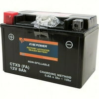 Yuasa CTX9-BS FA; Zapečaćena tvornička aktivirana baterija CTX9
