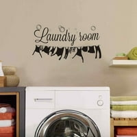 Hesoicy uklonjiva zidna naljepnica Vodootporna prenosiva slova za odjeću Ispiši čarse za pranje rublja