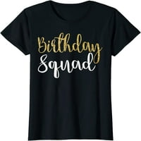 Rođendanska majica za rođendan zlato bijeli B-Day za žene majica
