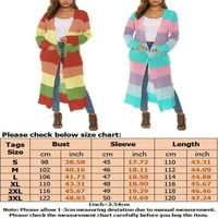Paille dame zimske tople labave duge džemper casual radna odjeća sa džepovima sa loungeawear-om Jumper