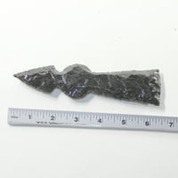 Obsidian ukrasna tomahawk glava sjekvica sjekira