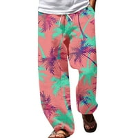 Hlače za muškarce Ljetna plaža Hipie harem hlače Baggy Boho Yoga Havajski casual bahat crotch pantalone