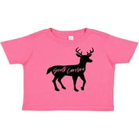 Inktastična Južna Karolina Crna jelena Silhouette Poklon dječaka majica ili majica mališana