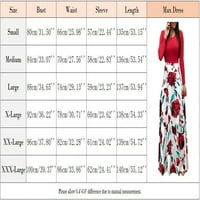 Yubatuo ženske plus veličine Boho cvjetni kratki rukav visoki struk labav maxi haljina