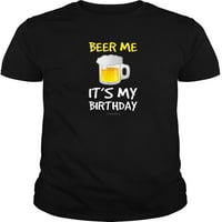 Pivo mi je moja rođendanska majica. Smiješne pitke pivskih košulja crne žene Print ljetno casual prozračna