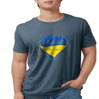 Cafepress - Stojim sa ukrajinskim majicom - majica Muška tri-spojke