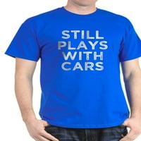 Cafepress - još uvijek igra s automobilima smiješna izreka muška majica - pamučna majica